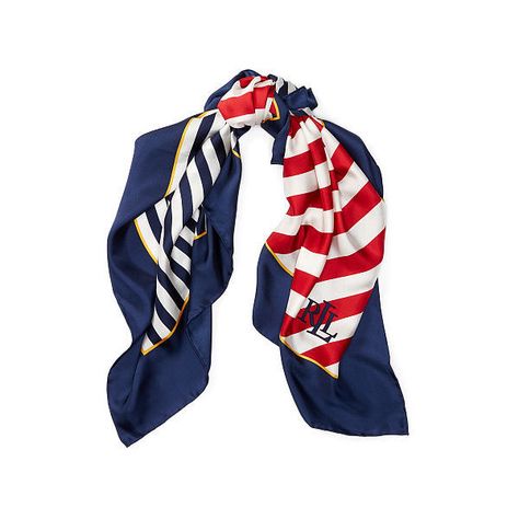 Ralph Lauren Lauren Anna Striped Silk Scarf (1 120 ZAR) ❤ liked on Polyvore featuring accessories, scarves, ralph lauren shawl, pure silk scarves, white silk shawl, white scarves and silk shawl French Riviera Style, Scarf Photography, Riviera Style, Summer Fashions, American Pie, Pure Silk Scarf, Home Bedding, Red Blazer, Stripe Silk