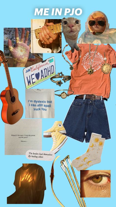 Me if i was in pjo, id def be a child of apollo Child Of Apollo, Apollo Aesthetic, Apollo Cabin, Percy Jackson Outfits, Jackson Walker, Uncle Rick, Mom And Sister, Camp Half Blood, Anime Drawings Boy