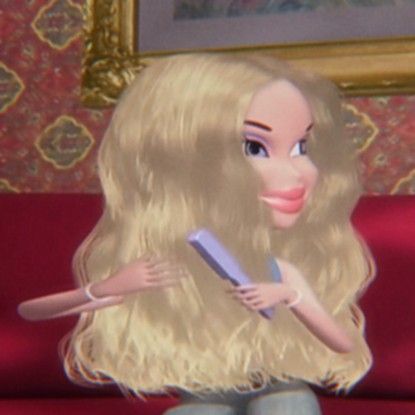 Blonde Icons Aesthetic, Blonde Cartoon, Gavin Memes, Bratz Movie, Bratz Girls, Cartoon Profile Pictures, Bratz Doll, Funny Profile Pictures, Funny Reaction Pictures