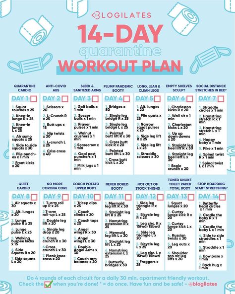 Cassey Ho on Instagram: “Okay you guys. You ask and I deliver! Here is your 14-day quarantine workout plan! 💪 Everything is apartment friendly (quiet) so you won’t…” Day Workout Plan, 30 Min Workout, Cardio Abs, Pop Pilates, Indoor Workout, Summer Body Workouts, 30 Day Fitness, Fitness Video, Body Challenge