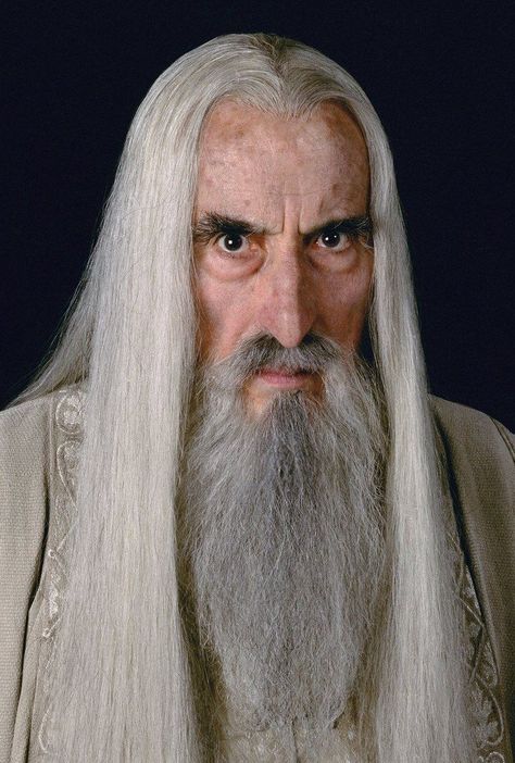 Christopher Lee, Saruman in 'The Lord Of The Rings' | Peter Jackson, 2001-2003. Lotr Characters, Jedi Powers, Hobbit An Unexpected Journey, Peter Jackson, Christopher Lee, Lotr Art, Attack Of The Clones, Best Villains, Entertainment Weekly