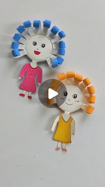 easy craft ideas on Instagram: "Wow craft ... 😍😍  #art #crafts #papercraft" Easy Handcraft Ideas, Arts N Crafts For Kids, Handcraft For Kids, Story Activities For Kids, Craft Videos For Kids, Cup Crafts For Kids, Recycling Activities For Kids, Arts And Crafts For Kids Easy, Handcraft Ideas