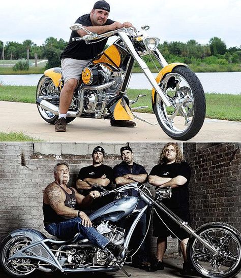 What Happened To Vinnie DiMartino From American Chopper? Custom Motorcycle Shop, Homemade Motorcycle, Custom Moped, Sportster Chopper, Мотоциклы Harley Davidson, Custom Motorcycles Bobber, American Chopper, Bagger Motorcycle, Custom Paint Motorcycle