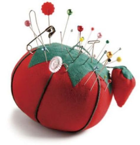 Learn about the tradition of the tomato pincushion. Good Luck Symbols, Red Tomato, Diy And Crafts Sewing, Needle Cases, Pins And Needles, Needle Book, Craft Wedding, Sewing Tools, Crafts For Teens