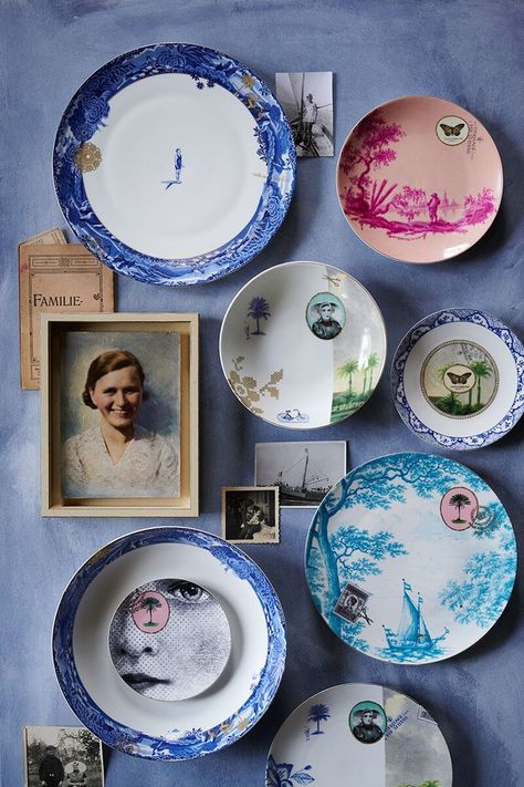 Collections | Pip Studio the Official website Heritage Paint, Pink Nature, Breakfast Plate, Green Bowl, Deep Plate, Maximalist Decor, Pip Studio, Black And White Background, Kitchen Collection