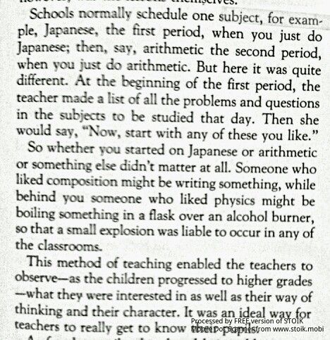 "the most unusual thing of all about this school, however, was the lessons themselves" - #nr totto chan, pg. 29  #books #education #children Totto Chan, Books Education, First Period, Unusual Things, Lists To Make, Subjects, Education, Quotes, Books