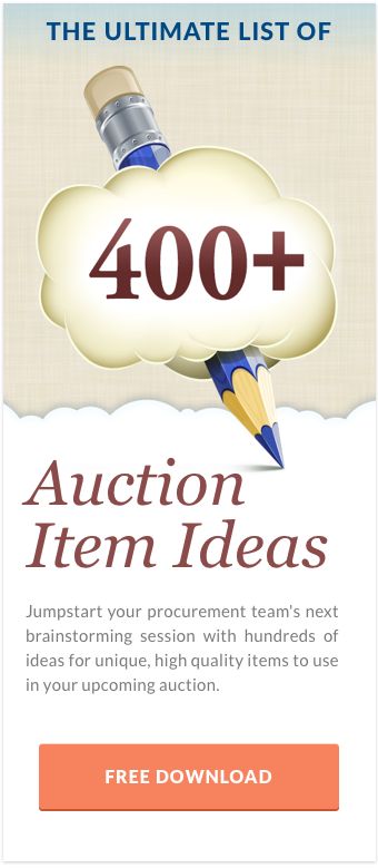 The Ultimate List of 400+ Auction Item Ideas Big Ticket Silent Auction Items, School Auction Fundraiser Ideas, Quarter Auction, Silent Auction Display, Auction Games, Silent Auction Fundraiser, School Auction Projects, Class Auction, Art Auction Projects