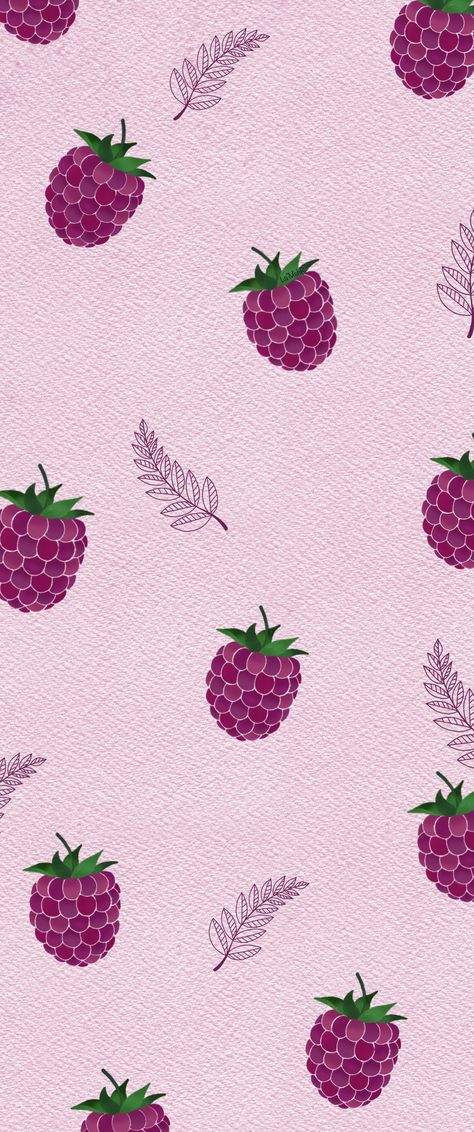 Plum Wallpaper Aesthetic, Purple Strawberry Wallpaper, Raspberry Aesthetic Wallpaper, Purple Fruit Aesthetic, Berry Wallpaper Aesthetic, Fruit Wallpaper Aesthetic, Cute Fruit Wallpapers, Bookmarker Ideas, Blackberry Wallpaper