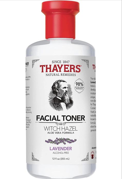 Amazon.com : Thayers Witch Hazel Toner, Cucumber Facial, Thayers Witch Hazel, Witch Hazel Toner, Natural Toner, Ph Level, Glowy Skin, Toner For Face, Improve Skin Texture