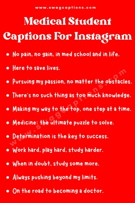 #medstudentlife #futuredoctor #studymedicine #whitecoatdiaries #anatomylab #medschoolproblems #scrubslife #clinicalrotations #medicineishard #neverstoplearning #medschoollife #medicalstudent #healthcareheroes #oncalllife #doctorintraining #medicalschoolstruggles #studybreaks #medstudentsofinstagram #doctorsofinstagram #healthcareeducation Medico Bio For Instagram, Instagram Bio Ideas For Medicos, Doctor Captions For Instagram, Instagram Bio Ideas For Doctors, Med School Captions, Medical Bio For Instagram, Medico Captions For Instagram, Medical Student Captions Instagram, Med School Graduation Quotes