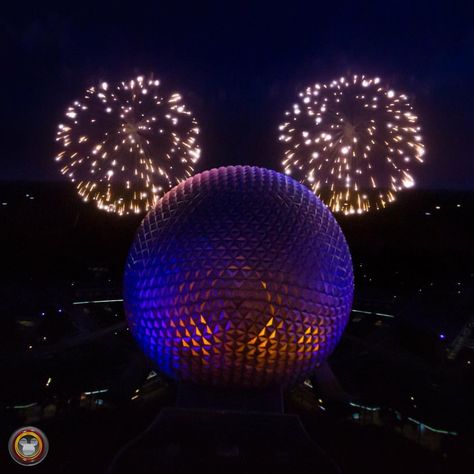 I love how Soarin' Around the World ends up right back in Epcot! -Eric . . To see the gear we use📷 and to check out our book📖 see the link… Disney Lights, Epcot Fireworks, Paradise Falls, Disney World Pictures, Disney Pics, Disney Images, Hidden Mickey, Disney Photos, Disney Castle