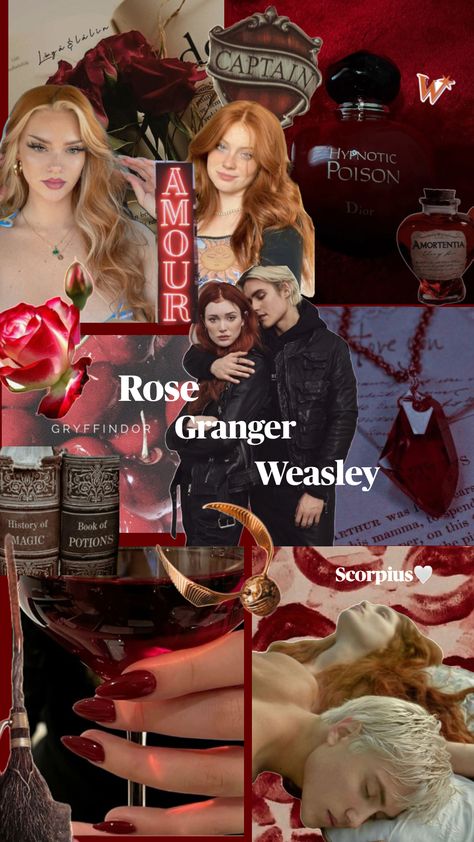 Rose Granger-Weasley❤️ #rosegrangerweasley #weasleyaesthetic #weasley #harrypotter #fanfiction #harrypotternextgen #harrypotterfancast #redaesthtetic #gryffindor #quidditch #captain #girl #dior Rose Weasley Aesthetic, Rose Granger Weasley, Scorpius And Rose, Gryffindor Quidditch, Rose Weasley, Weasley Aesthetic, Harry Potter Ships, Rosé Aesthetic, Harry Potter Fan