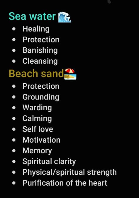 Sand In Witchcraft, Beach Spells, Beach Witchcraft, Ocean Rituals, Star Child, Witch Quotes, Spell Books, Witch Spirituality, Folk Magic