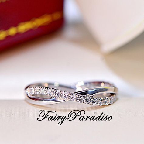 Twisted Infinity Wedding Band with Man Made Diamonds Wedding | Etsy Infinity Wedding Band, Infinity Rings, Infinity Wedding, Infinity Ring Wedding, Gold Color Ring, Classic Wedding Rings, Man Made Diamonds, Trendy Wedding, Fashion Accessories Jewelry