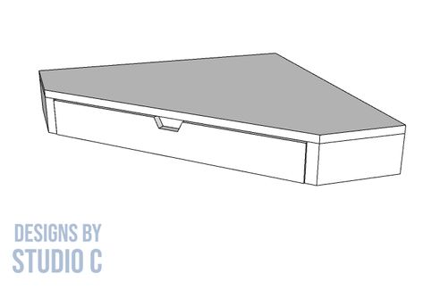 Wall Mounted Corner Desk, Corner Floating Shelves Desk, Corner Wall Desk Floating, Floating Small Corner Desk, Diy Small Floating Corner Desk, Small Corner Desk And Shelves, Corner Desk Plans, Floating Corner Desk, Using A Router Table