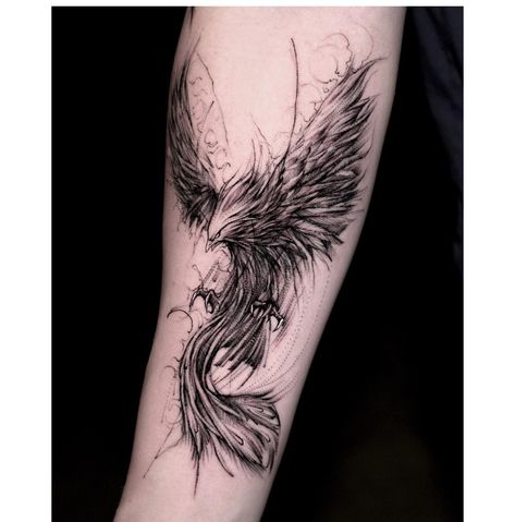 Phoenix Tattoo Men, Phoenix Tattoo Sleeve, Tato Phoenix, Phoenix Tattoo For Men, Phoenix Bird Tattoos, Tattoo Ideas Males, Phönix Tattoo, Phoenix Tattoo Design, Tattoo Inspiration Men