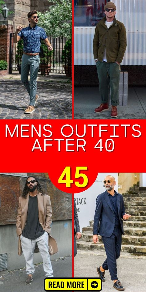 Mens outfits after 40 in 2024 are taking cues from Zara's latest collections, blending affordability with high fashion trends. This approach allows the average 40 years old man to experiment with fashion trends men are embracing worldwide, from casual 2024 aesthetics to men’s spring essentials, without breaking the bank. This blend of accessibility and style ensures that men over 40 can stay fashionable and contemporary Mens Fashion 40 Year Old, Fashion Trends Men, Old Man Fashion, Over 40 Outfits, Mens Work Outfits, Semi Formal Outfits, Rich Aesthetic, Smart Casual Wear, Spring Essentials