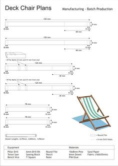 Deck chair on Pinterest | Deck Chairs, Beach Chairs and Chairs Deck Chairs Beach, Diy Beach Chair, Diy Blueprints, Beach Chairs Diy, Wooden Beach Chairs, Wood Chair Diy, Woodworking Chair, Folding Beach Chair, Wood Rocking Chair