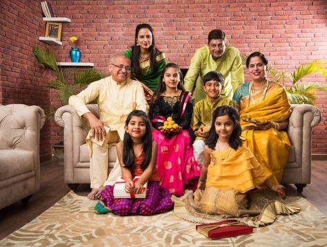 Family Photo Outfits Indian, Family Portrait Photography Poses, East Indian Wedding, Engagement Dress For Bride, Family Portrait Poses, Outfits Indian, Baby Photoshoot Boy, Indian Family, Family Photoshoot Outfits