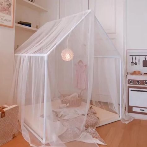 House Beds For Kids, Kids Tent, Summer Interior, Kids Tents, Kids Room Inspiration, Cool Breeze, Modern Bedroom Decor, House Beds, House Bed