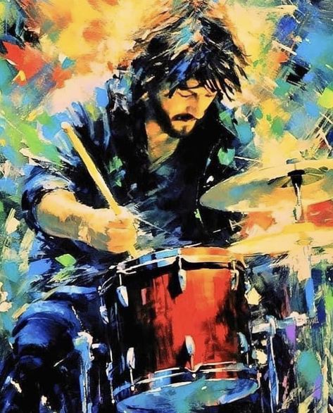 Led Zeppelin Art, Zeppelin Art, Musician Art, Rock N Roll Art, John Bonham, Musical Art, Art Inspiration Painting, Op Art, Led Zeppelin