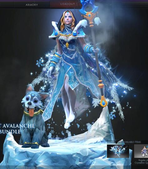 Cosplay Duos, Crystal Maiden, Tim Burton Style, Snow Maiden, Fantasy Pictures, Dota 2, Snow Queen, Unique Photo, Myanmar