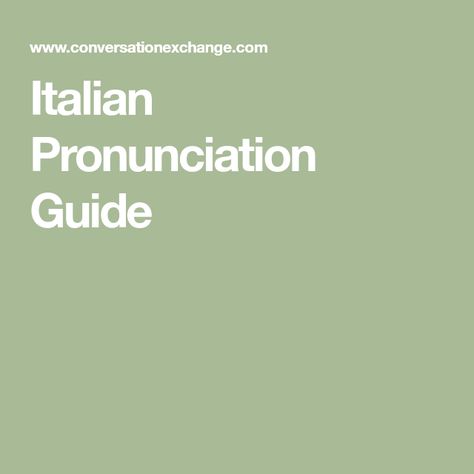 Italian Phrases For Travelers, Italian Worksheets, Vowel And Consonant, Tuscany Trip, Italian Learning, Grammar Help, Italian Pronunciation, Learn Languages, Italian Language Learning