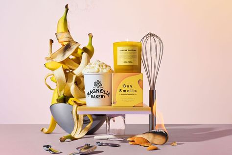 Magnolia Bakery's New Scented Candle Will Probably Just Make You Hungry Magnolia Bakery New York, Peach Banana Smoothie, Savory Monkey Bread, Magnolia Bakery Banana Pudding, Bakery New York, Boy Smells, Magnolia Bakery, Magnolias Bakery, Candle Smells