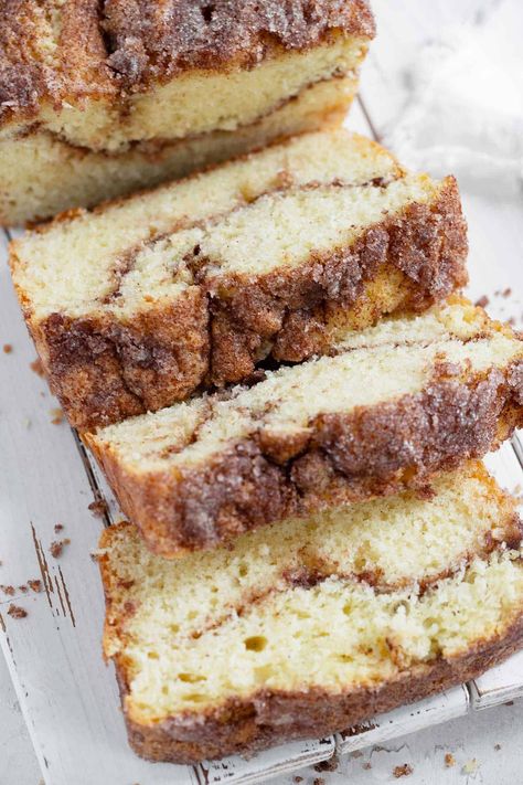 Cinnamon and Sugar Bread - Seasons and Suppers Cinnamon Sugar Bread, Savory Bread Recipe, Bread Recipe Video, Cinnamon Breakfast, Sugar Bread, Brunch Bread, Full Fat Yogurt, Cinnamon Recipes, Cinnamon Bread