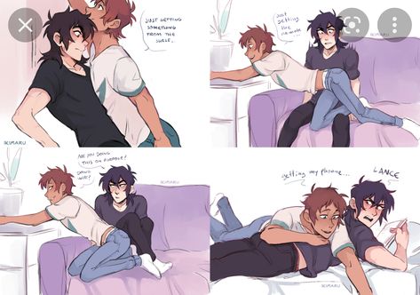 Duo Drawing Base, Drawing Base Reference, Duo Drawing, Friendship Duo, Goofy Quotes, Klance Cute, Ship Fanart, Klance Fanart, Klance Comics