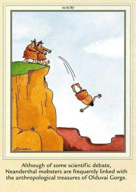 The far side by Gary Larson Gary Larson Comics, Gary Larson Far Side, Gary Larson Cartoons, Far Side Cartoons, Far Side Comics, Laughter Therapy, Gary Larson, Far Side, History Humor