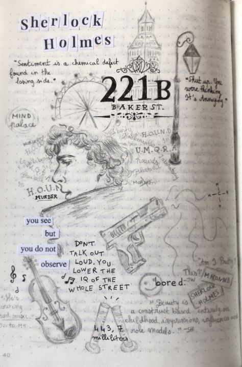 Sherlock Homes Drawings, Sherlock Holmes Journal Ideas, Sherlock Holmes Drawings, Sherlok Holms Fanarts, Sherlock Holmes Journal, Bbc Sherlock Fanart, Sherlock And Co Podcast Fanart, Sherlock Bbc Fanart, Sherlock Sketch