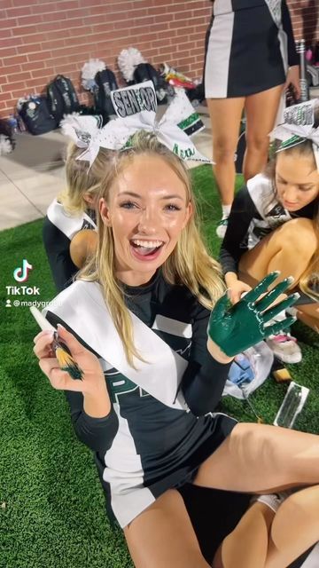 Prosper High School Cheer on Instagram: "SENIORS 2023 signing out 😭 ALWAYS an Eagle 🦅💚🖤🤍📣" Seniors 2023, Westlake High School, Senior Cheerleader, Senior Banner, High School Cheerleading, Cheer Extreme, School Cheerleading, School Cheer, High School Cheer