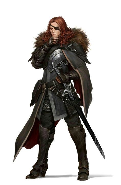 Female Human Veteran Warrior - Pathfinder PFRPG DND D&D d20 fantasy Heroic Fantasy, Fantasy Armor, Fantasy Warrior, Arte Fantasy, Fantasy Rpg, 판타지 아트, Medieval Fantasy, Dnd Characters, Fantasy Artwork