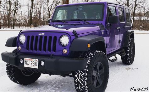 #jeep #purplejeep #jeepthings #purplecars #2018 #newcar #newjeep #girlthings #visco #aesthetic #jeepwrangler #jeepjk #wisconsin #purple #snow #winter #2021 #xtremepurple #chevy #classiccars #tiktok #jeeplife #purplelife #mycar #dreams #offroading #jeepjk #happy #sahara #follow #trends #nailsdesign #nailboard #purplepower Jeep Wrangler Aesthetic Purple, Purple Jeep Interior, Purple Jeep Aesthetic, Black And Purple Jeep Wrangler, Black And Purple Jeep, Visco Aesthetic, Purple Wrangler, Purple Jeep Wrangler, Jeep Wrangler Girl