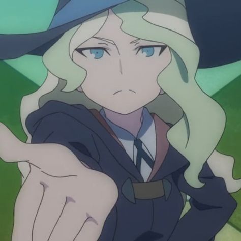 Diana Cavendish, My Little Witch Academia, Bna Brand New Animal, Little Witch Academia, Witch Academia, Figure Drawing Reference, Cute Profile Pictures, Visual Arts, Figure Drawing