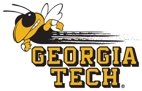 Buzz Georgia Tech Logo Football Board, Tech Women, Tech Logo, Wordmark Logo, Georgia Tech Yellow Jackets, Grad Caps, Sports Team Logos, Yellow Jackets, Word Mark Logo