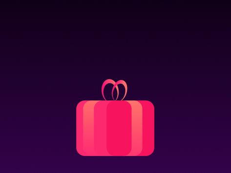 Gif Email Design, Gift Box Animation, Giveaway Design, Gift Animation, Card Ui, Holiday Emails, Gift Vector, Gift Logo, Box Icon