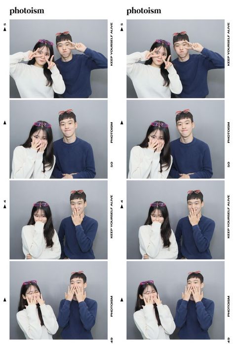 https://pin.it/2sj5xE603 Gaya Photobox Couple, Ide Photobooth, Photobox Idea, Photo Box Couple Pose, Photobox Couple, Photo Booth Poses Couple, Photobox Ideas Pose Couple, Photobox Ideas, Photobox Pose