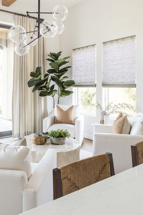 Modern Living Room Jojo Fletcher, Interior Design Dining Room, Dining Room Interiors, Ideas Hogar, Coastal Living Room, Beautiful Living Rooms, Contemporary Interior Design, Room Interior Design, Living Room Inspo