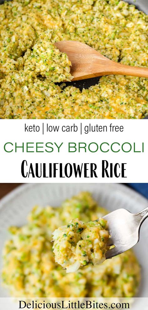 Broccoli And Cauliflower Side Dish, Cheesy Broccoli Cauliflower Rice, Cheesy Broccoli Cauliflower, Broccoli Cauliflower Rice, Cauliflower Side Dish, Burger Side Dishes, Side Dishes For Salmon, Low Carb Side Dish, Keto Side Dish