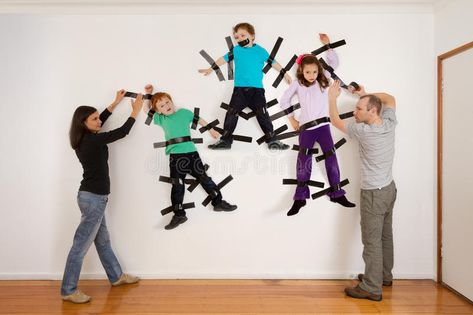 Parents sticking children to wall joke. Family prank, parents taping children on , #spon, #wall, #joke, #children, #Parents, #sticking #ad Funny Holiday Card, Funny Christmas Photos, Funny Holiday Cards, Holiday Card Template, Funny Christmas Card, Family Christmas Pictures, Custom Christmas Cards, Photo Card Template, Holiday Wall Art