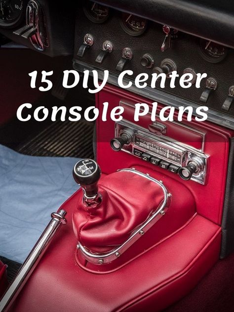 Are you in dire need of a DIY center console for your minivan or truck? Here is a DIY that will introduce you to a list of the best center consoles that you can make with ease. Some vehicles don’t have center consoles, and with this guide’s idea, you can build, and install one effortlessly....Read On → Custom Dashboard Truck, Diy Center Console Truck, Custom Car Interior Diy, Diy Center Console, Diy Truck Interior, Truck Interior Ideas, Truck Upgrades, Truck Interior Accessories, Console Ideas