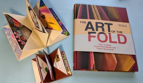 Art of the Fold by Hedi Kyle It's so wonderful to have this book in the world. Blizzard Book, Hedi Kyle, Paper Rabbit, Folding Structure, Envelope Tutorial, Homemade Books, Paper Structure, Accordion Book, Paper Works