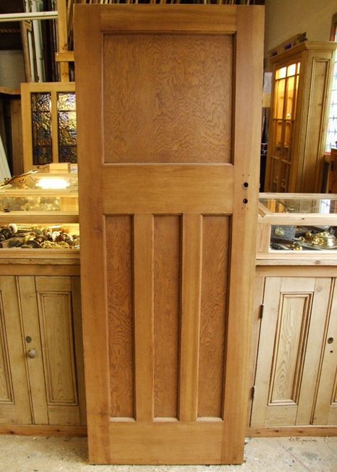 Interior Door Wood, Glass Internal Doors, Internal Glass Doors, Pine Doors, Doors With Glass, Door Dimensions, Stained Glass Door, Internal Door, Cottage Furniture