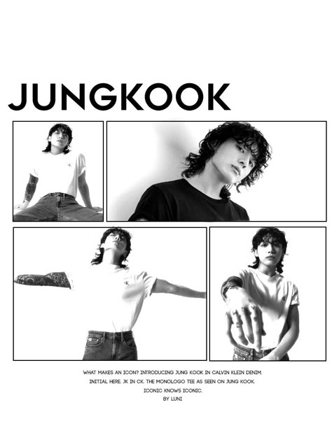 #jungkook #jeonjungkook #jk #jeongguk #bts #kpop #btsjungkook #jjk #calvinklein #jungkookedit #aesthetic #kpoposter #graphicdesing #graphic #desing Bts Vintage Poster, Acubi Poster, Bts Graphic Design, Jungkook Black And White, Jungkook For Calvin Klein, Jungkook Poster, Calvin Klein Aesthetic, Army Accessories, Bts Poster