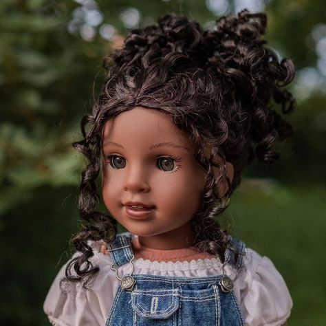 Black American Girl Doll, American Girl Doll Aesthetic, Ag Doll Hairstyles, American Girl Doll Sets, Doll Aesthetic, Baby Alive Dolls, Our Generation Dolls, American Doll Clothes, American Girl Clothes