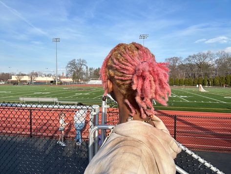 Cute Dreads, Cute Hair Colors, Short Locs Hairstyles, Dreadlock Style, Dreadlock Styles, Dyed Hair Inspiration, Braided Cornrow Hairstyles, Natural Curls Hairstyles, Dread Hairstyles