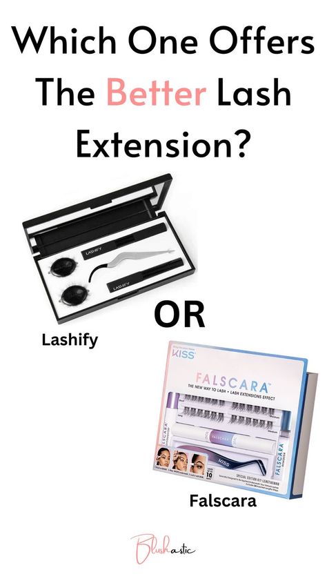 Kiss Falscara is known to be among the best Lashify dupes, so if you are in a state where you wonder which of these both are worth trying, then here it is, Lashify VS Falscara. Our report will briefly discuss both brands so you can choose the best one. Kiss Falscara Lashes, Falscara Lashes, Best Lash Extensions, Best Lashes, Medium Long, The Battle, Lash Extensions, Bath And Body, Lashes