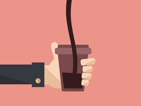 Pouring Drink, Cafe Animation, Coffee Cups Design, Coffee Animated, Coffee Motion Graphics, Coffee Animation, Gif Coffee, Coffee Pixel Gif, Coffee Time Gif